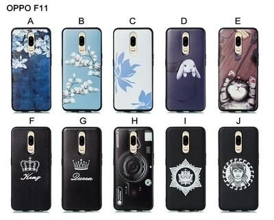 Soft Printed Phone Case for OPPO F11, TPU Shockproof Phone Cover