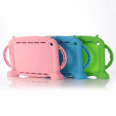 3D Cartoon Pattern Shockproof Soft Silicone with Stand and Handles Functions Back Cover Case for Huawei MediaPad M5 10.8 Inch