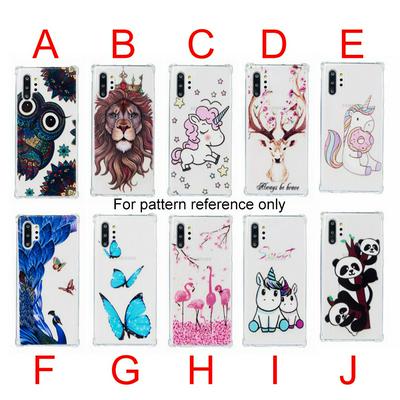 Flamingo Panda Owl Colored Painting Oil Glossy Anti-fall Soft TPU Back Cover Protective Case for Samsung Galaxy A70