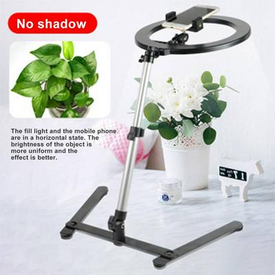 Multi-Function Desktop Phone Tilt Tripod Bracket Live Class Shooting Rack Recording Video Flat Shot Teaching Small Floor Live Fill Light
