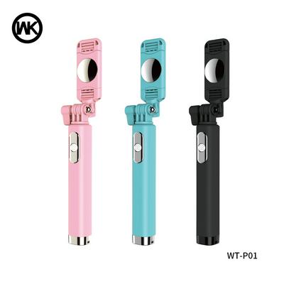 WK WT-P01 3.5mm Selfie Stick Light Weight Wired Control