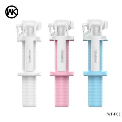 WK WT-P03 Selfie Stick Extendable 3,5mm Wired Control Selfier Stick