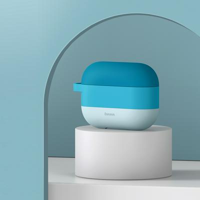 Baseus Cloud Hook Three-Color Gradient Anti-Scratch Soft Silicone Protective Case for Apple Airpods Pro