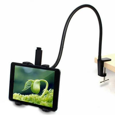 Powstro Tablet PC Mount Holder Stand Universal 360 Rotating Adjustable Bed Desk iPad 