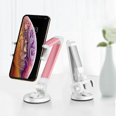 Aluminum Alloy Car Phone Holder Suction Cup No Magnetic Mobile Support Folding Cell Bracket For IPhone X For Xiaomi Smartphone