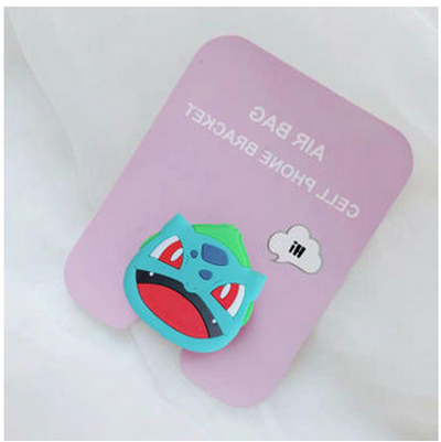 Stereoscopic Cartoon Series Silicone Cute Retractable Air Cushion Airbag Mobile Phone Holder