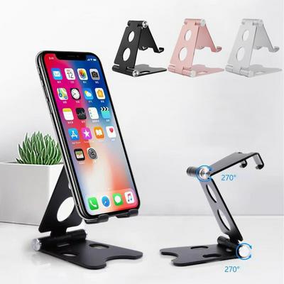Portable Aluminum Mobile Phone Holder Desk Stand Tablet PC Adjustable Foldable For Iphone Smartphone Stand 