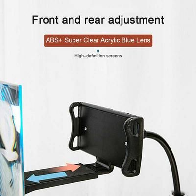 8 inch / 12 inch Lazy Mobile Phone Holder Sucker Type HD 360° Rotating Mobile Phone Screen Amplifier