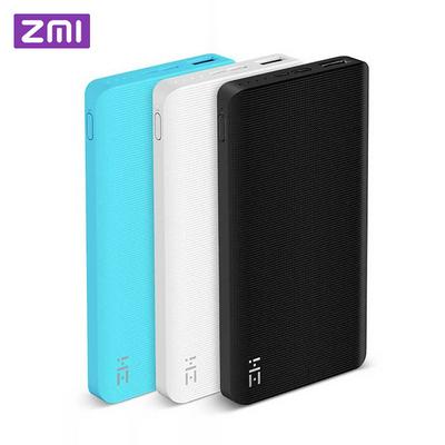 Xiaomi ZMI 10000 mAh Slim Power Bank External Battery Universal Powerbank Mobile Quick Charge 2.0 for Huawei Samsung iPhone