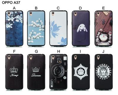 Soft Printed Phone Case for OPPO A37, TPU Shockproof Phone Cover