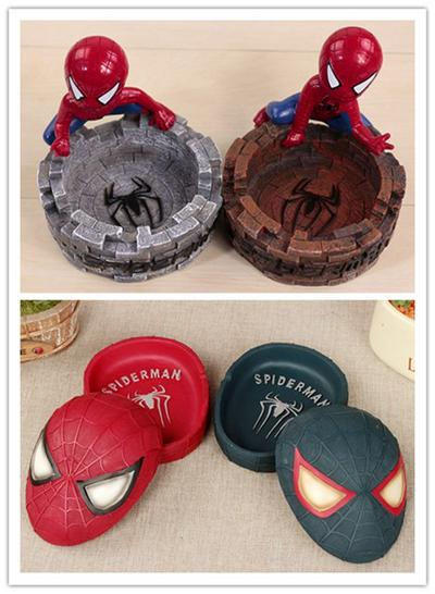 Super Hero Ashtray Flame-resistant Resin Cigarette Ash Tray