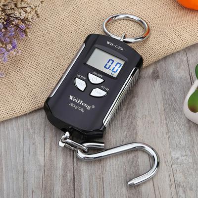 WH-C200 Micro Crane Scale Portable Electronic Scale 200KG/100G Hooking 