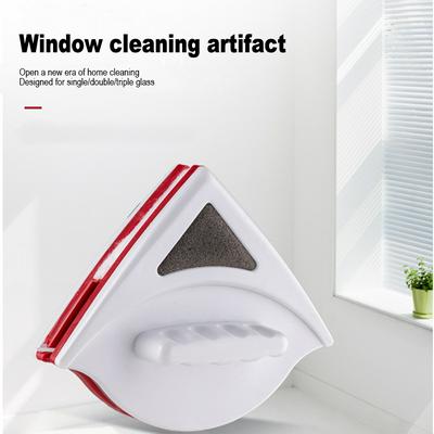 Double-sided Window Wiper Magnetic Glass Cleaning Brush for High-rise Windows, Thickness Between 3 to 30mm