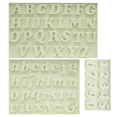 Sugarcraft Letter/Number Silicone Mold Fondant Cake Decorating Tools Chocolate Cookie Baking 
