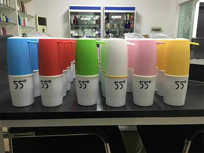 55 Degree Cup Shake and Quick Cooling Cup 304 Stainless Steel Variable Temperature Water Bottle