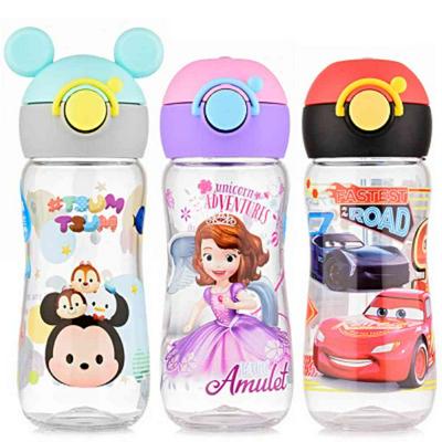 Disney Children's Drinking Cup Portable Leak-proof Silicone Direct Drinking Water Bottle