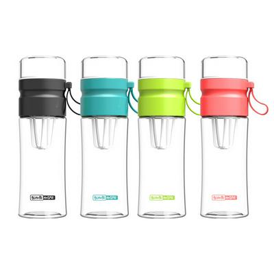 360ml Infuser Water Bottles Dual Hand Grips Fruit and Tea Infusion Bottle