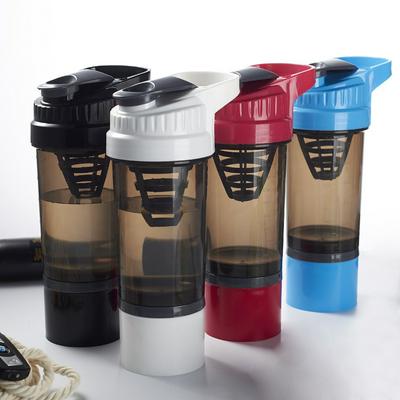500ml Sports Shaker Bottle Fruit and Tea Infusion Bottle with Detachable Bottom