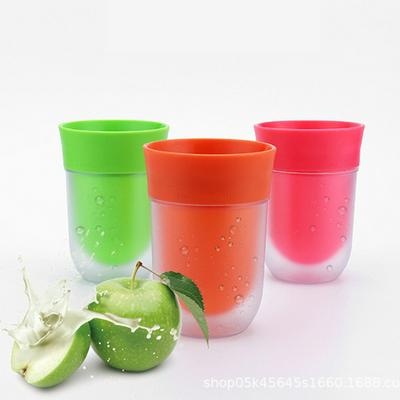 Fruit-flavor Plastic Cup Non-toxic Magic Juice Taste Cup 