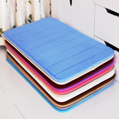 Coral Velvet Memory Foam Absorbent Non-Slip Bath Mat Rug Carpet