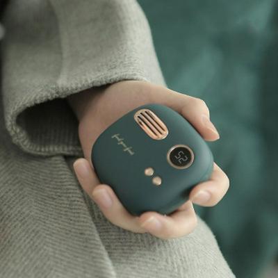Mini Portable 52° Hand Warmer & Charger Two-in-one 5000 mah Large Capacity Heating Warmers with Intelligent Digital Display