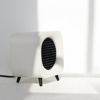 Energy-saving Mini Heater Silent Desktop Warm Fan with Ceramic Coil to Heat Up