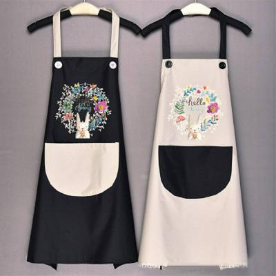 Household Kitchen Waterproof and Oil-proof Japanese Type Adult Work Apron