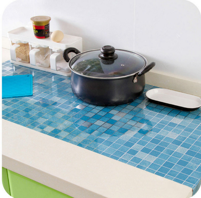 Anti-oil Wall Stickers High Temperature Anti-oil Paste Kitchen Self-adhesive Foil Waterproof Bathroom Tile Wallpaper