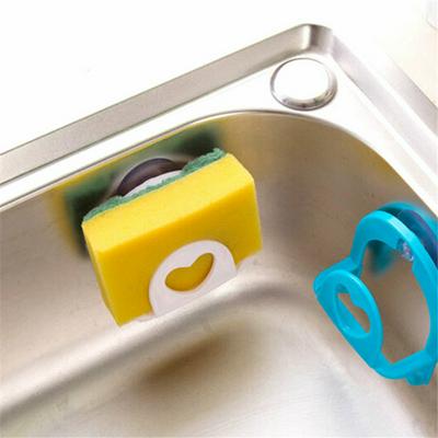 ZT5123 Bathroom Shelf Towel Soap Dish Holder Kitchen Sink Dish Sponge Storage Holder Rack Robe Hooks Sucker With Hooks 4 Colors