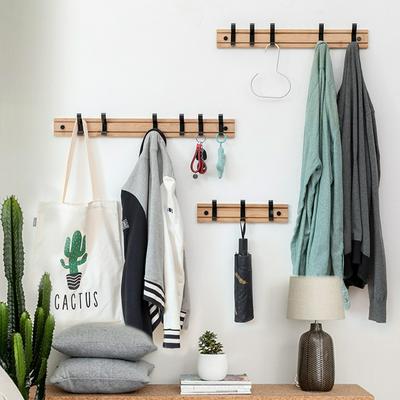 Creative Removable Simple Firm Bamboo Coat Hook