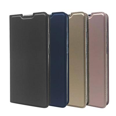 Solid Color Voltage Shock-Absorption Side Flip PU Leather + Soft TPU with Card Slot and Stand Wallet Case for Huawei P40 Pro