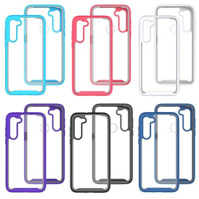 For Motorola Moto G8 Power Starry Sky Solid Color Anti-slip Shock-proof Drop-proof Acrylic+TPU+PC Back Cover Case