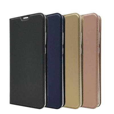 Voltage Magnetic Attraction Solid Color Side Flip Shockproof PU Leather + Transparent TPU with Card Slot and Stand Protective Case for Huawei P30 Pro