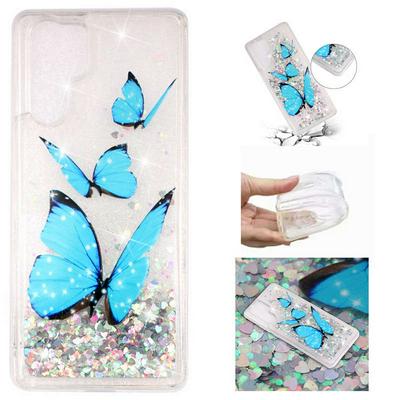 Personalized Creative Quicksand Anti-Fall Soft TPU Back Cover Protective Case for Huawei P30 Pro