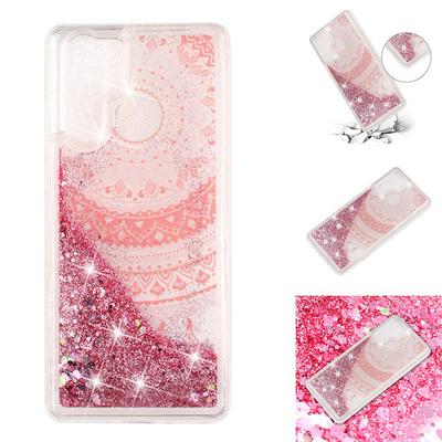 Inner Pattern Bling Style Quicksand Anti-Scratch Soft TPU Back Cover Protective Case for Huawei P30 Pro