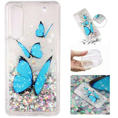 Personalized Creative Quicksand Anti-Fall Soft TPU Back Cover Protective Case for Huawei P30 