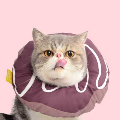 Multifunctional Elizabeth Protective Ring Cute Soft Cotton Pet Anti-licking Collar for Cats