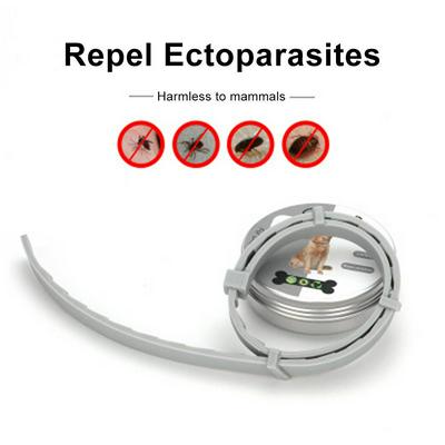 Bagged Pet Deworming Collar Adjustable and Washable Protective Ring for Cat and Dog