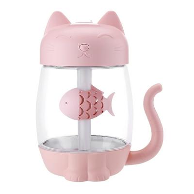 3-in-1 Cat Air Humidifier & LED Light & Mini Fan