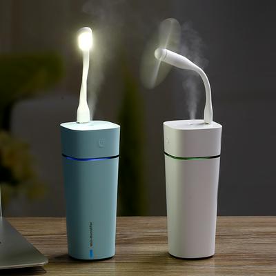 3-in-1 USB Air Humidifier & Mini Fan & Night Light