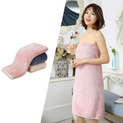 75*150cm Coral Fleece Absorbent Quick-drying Bath Towels Microfiber Outdoor Beach Wraps Hotel Shower Washcloth