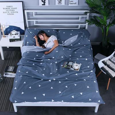 Sleeping Bag Liner for Travel, Printed Cotton Hygiene Sheet Liner for Hotel