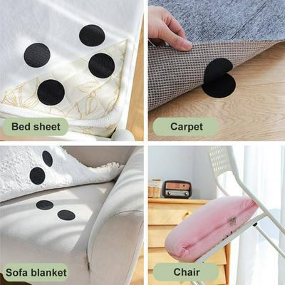 10 Pairs Household Sofa Cushion Sheets Fixed Velcro Anti-running Seamless Universal Stickers