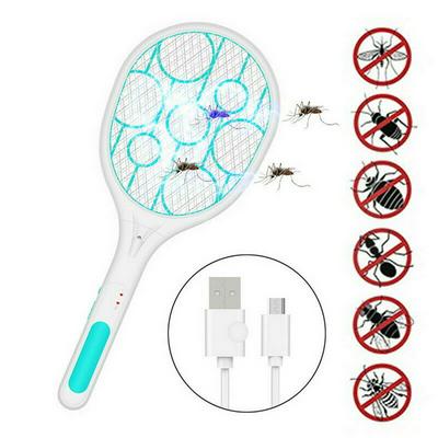 New USB Rechargeable Electric Mosquito Swatter Electric Shock Mosquito Lamp