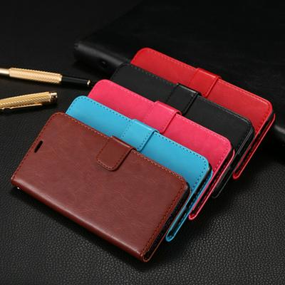 Business Solid Color PU Leather + Soft TPU with Card Slots and Stand Wallet Protective Cover Case for Xiaomi Mi 8 Explorer 