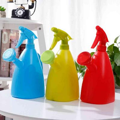 Hand-pressed Type Candy-colored Watering Can Household Watering Sprayer Transparent Small Watering Can