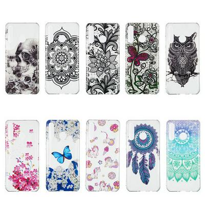 Colored Painting High Transparent Anti-Scratch IMD Craft Soft TPU Back Cover Case for Huawei P30 Lite
