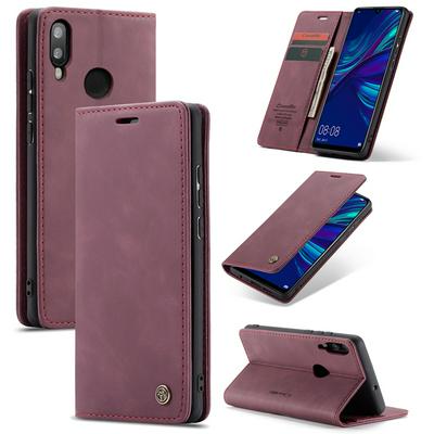 CaseMe 013 Series Card Holder Wallet with Stand Support and Magnetic Flip PU Leather + TPU Cover Case for Huawei P Smart / Enjoy 7S 