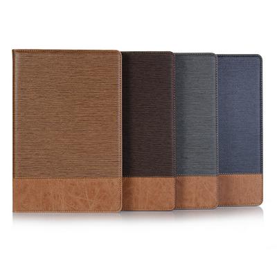 Smart Wake Sleep Function Cross Pattern Wallet Stand PC + PU Leather Case for Huawei MediaPad M5 Lite 10.1 