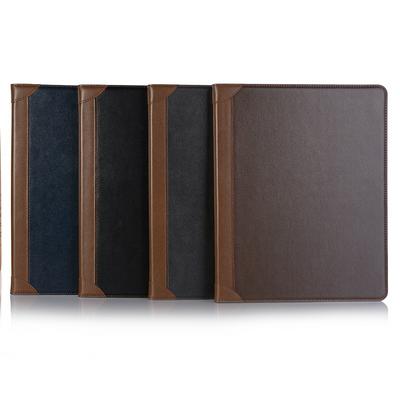 Smart Wake Sleep Function Glossy Book with Card Slots Picture Frame Wallet Stand PC + PU Leather Case for iPad Pro 12.9（2018）